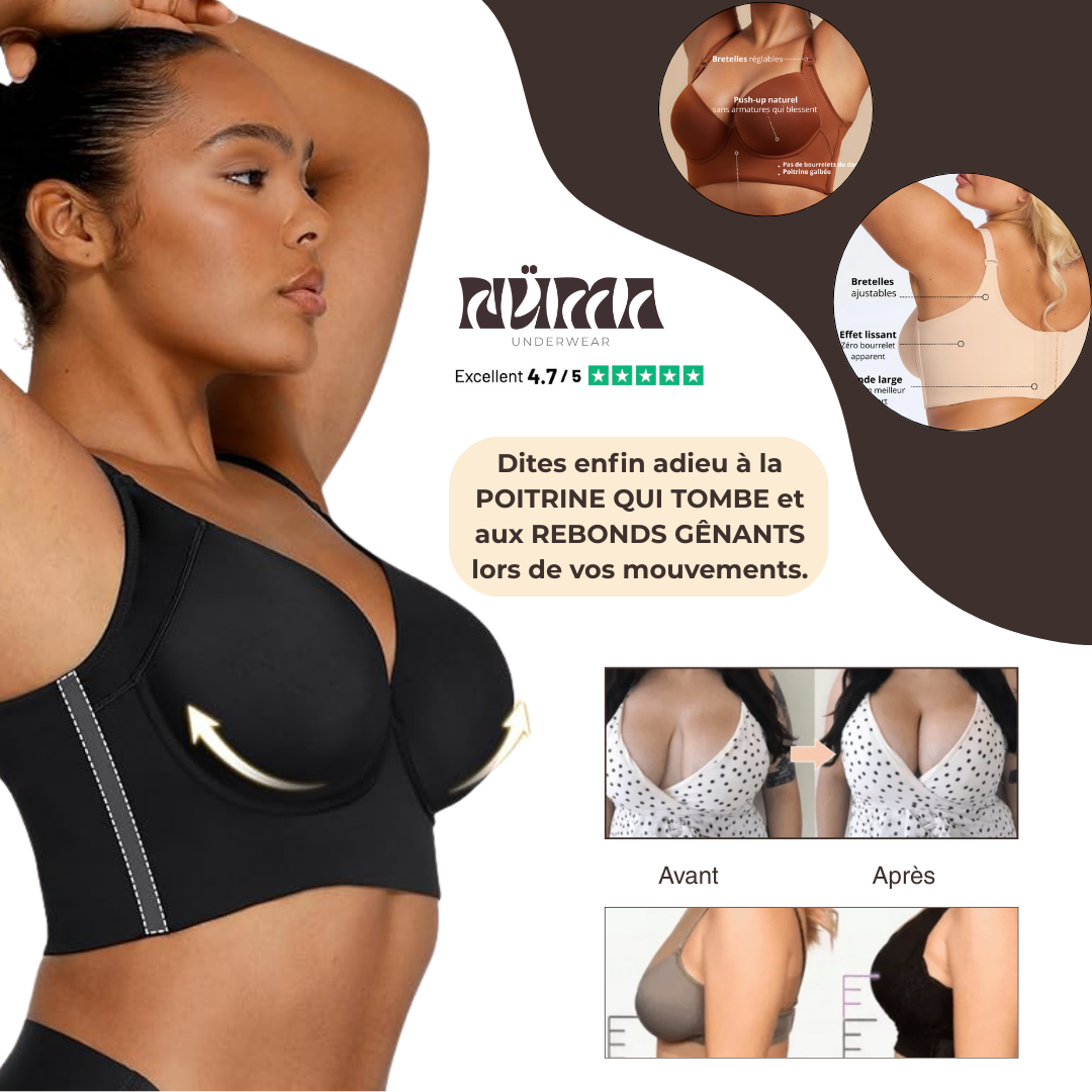 NÜMA LIFT & SHAPE - Soutien-gorge liftant anti-bourrelets