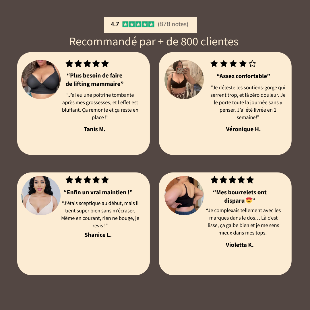 NÜMA LIFT & SHAPE - Soutien-gorge liftant anti-bourrelets