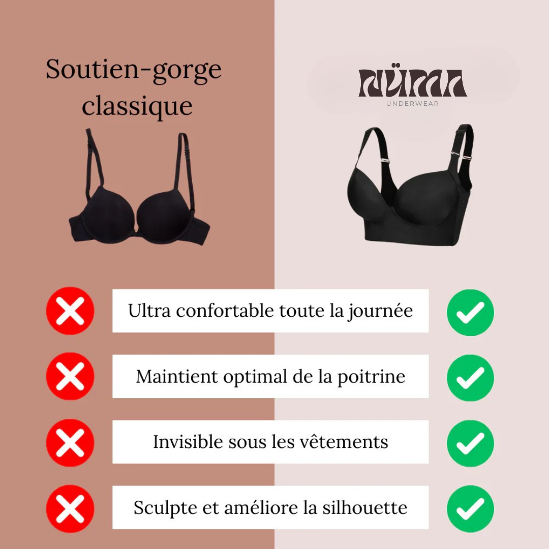 NÜMA LIFT & SHAPE - Soutien-gorge liftant anti-bourrelets